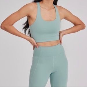 Girlfriend Collective Paloma Bra Pond